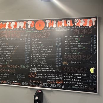 The Halal Project - Menu - Halal Near Me - San Marcos, Texas