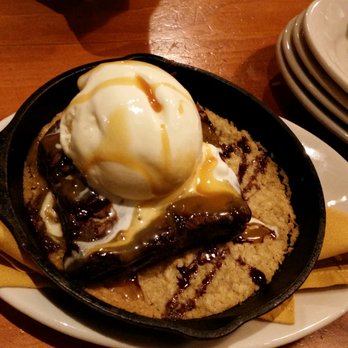 Saltgrass Steak House - The brownie skillet crumble. - Steakhouses Near Me - Humble, Texas Saltgrass Steak House - The brownie skillet crumble. - Steakhouses Near Me - Humble, Texas