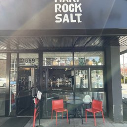the front of the restaurant