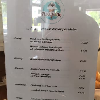 Eiscuisine - Mittagsangebot - Ice Cream & Frozen Yogurt Near Me - Hamburg, HH Eiscuisine - Mittagsangebot - Ice Cream & Frozen Yogurt Near Me - Hamburg, HH