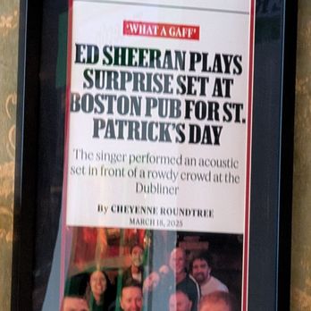 The Dubliner - Irish Pub Near Me - Boston, Massachusetts