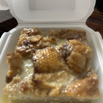 Bon Creole Lunch Counter - Bread pudding - Seafood Near Me - New Iberia, Louisiana Bon Creole Lunch Counter - Bread pudding - Seafood Near Me - New Iberia, Louisiana