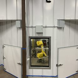 Simarro Electric - Mounted electrical boxes and painted conduit