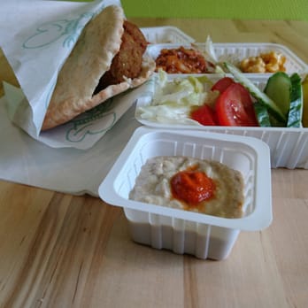 #falafel - Falafel with baba ghanoush 4.50€ - Vegetarian Near Me - Gent, VOV #falafel - Falafel with baba ghanoush 4.50€ - Vegetarian Near Me - Gent, VOV
