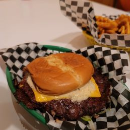 Double cheeseburg!
