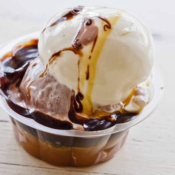 Lickity Split Frozen Custard & Sweets - Chocolate and Vanilla with Hot Fudge and Caramel - Ice Cream & Frozen Yogurt Near Me - Chicago, Illinois Lickity Split Frozen Custard & Sweets - Chocolate and Vanilla with Hot Fudge and Caramel - Ice Cream & Frozen Yogurt Near Me - Chicago, Illinois