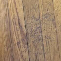 Bath Planet of Arkansas Little Rock Showroom - Damaged floors