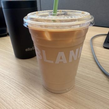 Blank Street Coffee - Pistachio Latte - Coffee & Tea Near Me - New York, New York Blank Street Coffee - Pistachio Latte - Coffee & Tea Near Me - New York, New York