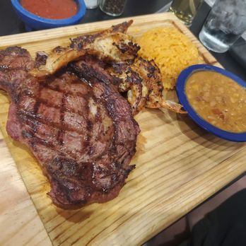 El Parian Steaks and Tequila - Steak and shrimp! So good - Mexican Near Me - Lancaster, Ohio