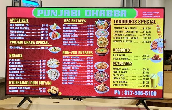 Menu photo 1 Punjabi Dhaba Alvord, TX Menu photo 1 Punjabi Dhaba Alvord, TX
