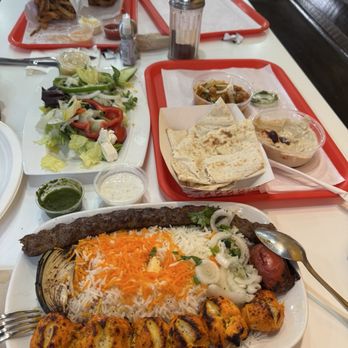 Z Burger & Maman Joon Kaboob - Chicken kobideh Combo #1 - Burgers Near Me - Olney, Maryland