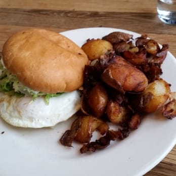 Plow - Fried egg sandwich with avacado and crispy potatoes. - Breakfast & Brunch Near Me - San Francisco, California