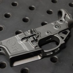 X-Werks - Tungsten Cerakote PWS Stripped Lower receiver we finished and these are for sale online or in our shop!  Give us a call or stop by!!