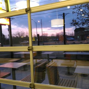 McDonald's - the reflection of the outside of the restaurant - Fast Food Near Me - Toronto, Ontario