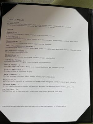 Menu photo 8 Stage Restaurant Honolulu, HI