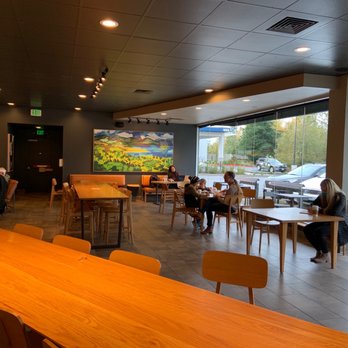 Starbucks - people sitting at tables in a coffee shop - Coffee & Tea Near Me - Bellingham, Washington