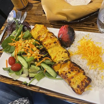 TehranRo Grill - Salmon Kabob... - Mediterranean Near Me - Los Angeles, California