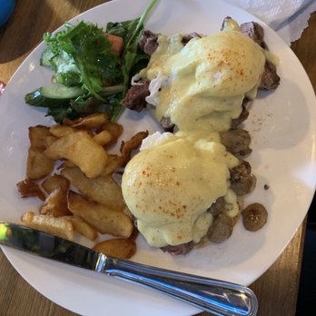 Terra - Steak Eggs Benedict - Modern European Near Me - Brooklyn, New York Terra - Steak Eggs Benedict - Modern European Near Me - Brooklyn, New York