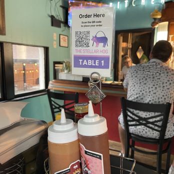 The Stellar Hog - You can order from your table. Word of warning- our bar order did not go through. - Beer Gardens Near Me - Saint Louis, Missouri The Stellar Hog - You can order from your table. Word of warning- our bar order did not go through. - Beer Gardens Near Me - Saint Louis, Missouri