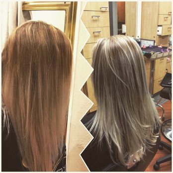 Salon Transformations by Mona - Corrective highlights on box dyed hair - Hair Stylists Near Me - Sacramento , California Salon Transformations by Mona - Corrective highlights on box dyed hair - Hair Stylists Near Me - Sacramento , California