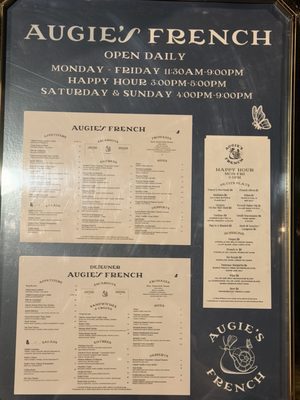 Menu photo 2 Augie's French Santa Rosa, CA