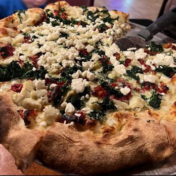 Strong's Brick Oven Pizzeria - Mindy's Mediterranean Pie - Pizza Near Me - Reading, Ohio Strong's Brick Oven Pizzeria - Mindy's Mediterranean Pie - Pizza Near Me - Reading, Ohio