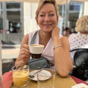 Via Roma 33 - Fresh squeezed juice and cappuccino topped off our splendid meal. - Cafes Near Me - Verona, VR