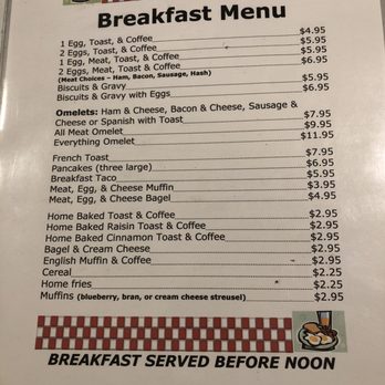 Hillside Diner - Breakfast menu - Diners Near Me - Oswegatchie, New York Hillside Diner - Breakfast menu - Diners Near Me - Oswegatchie, New York