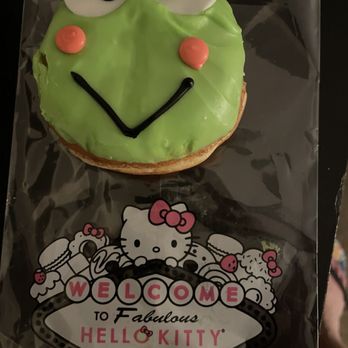 Hello Kitty Cafe - Keroppi donut - Desserts Near Me - Las Vegas, Nevada