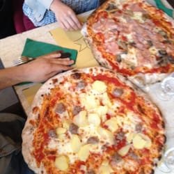 Il Cappellaccio - Pizze salsiccia e patate, e prosciutto e funghi