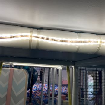 Hyper Kidz Alexandria - Lights throughout - Indoor Playcenter Near Me - Franconia, Virginia