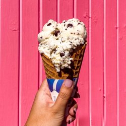Another Time Ice Cream Parlor - coconut chocolate ice cream