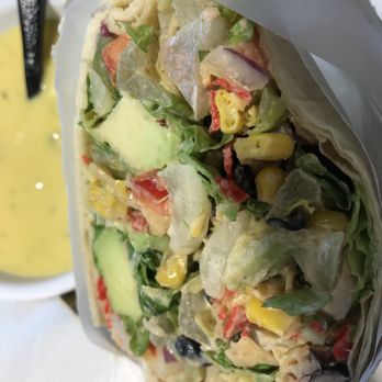 CHOP5 Salad Kitchen - Southwest Salad wrap sub avocado for the chicken. Side of broccoli cheddar soup. - Salad Near Me - Columbus, Ohio CHOP5 Salad Kitchen - Southwest Salad wrap sub avocado for the chicken. Side of broccoli cheddar soup. - Salad Near Me - Columbus, Ohio