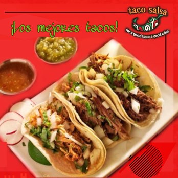 Taco Salsa - Los mejores tacos de pollo, cabeza, lengua o al pastor los encuentras en Taco Salsa - Food Trucks Near Me - Houston, Texas