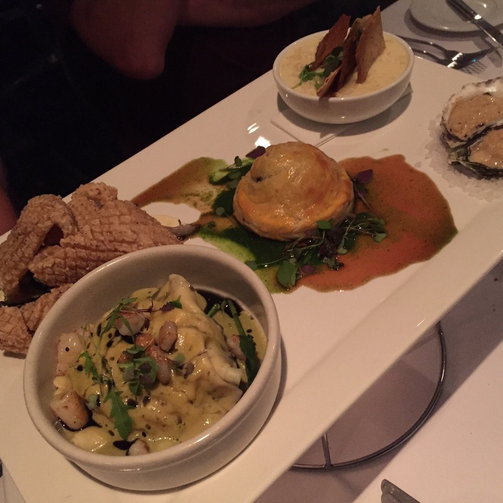 Summer Salt Restaurant - The entree starter plate... little bit of everything! - Restaurants Near Me - Cronulla, NSW