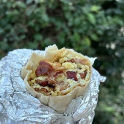 Marina Deli & Liquor - Bacon, egg, cheese breakfast burrito