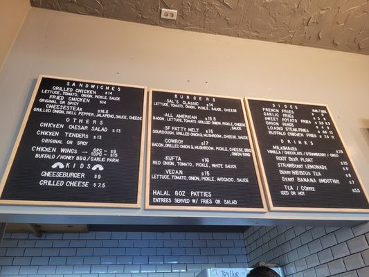 Menu photo 3 Sal's Burgers San Mateo, CA
