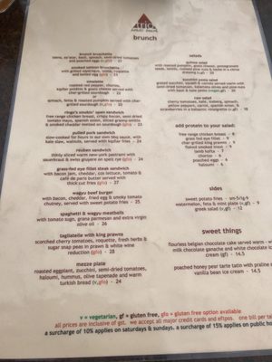 Menu photo 3 Trio Bondi Beach, NSW Menu photo 3 Trio Bondi Beach, NSW