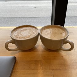 Prince Street Cafe- Columbia - Caramel Latte and their seasonal Horchata Latte, both delicious!