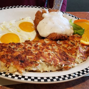 Black Bear Diner - Chicken Fried Steak, eggs and hashbrowns - Diners Near Me - Colma, California