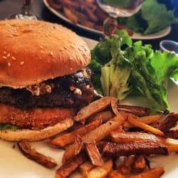Le Trappeur - Le burger au bleu
