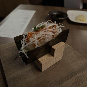 Kichi Bar Japanese Restaurant - Chili sea bass handroll - Japanese Near Me - Carrollton, Texas Kichi Bar Japanese Restaurant - Chili sea bass handroll - Japanese Near Me - Carrollton, Texas
