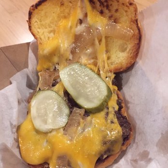 Pittsburgh Sandwich Society - Patty Melt on brioche roll. - Food Trucks Near Me
