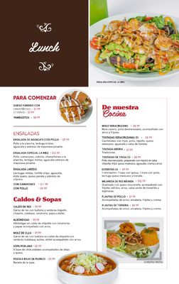 Menu photo 4 La Mies Laredo, TX