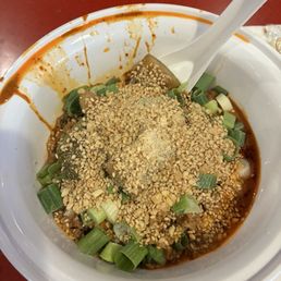 Very Spicy Vegan Dan Dan (V)