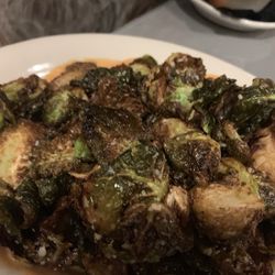 The Mill Supper Club - Roasted Brussel sprout appetizer was tasty