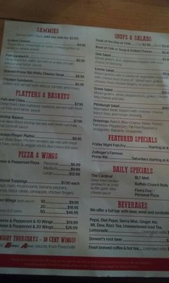 Menu photo 3 MJ's Tavern Randolph, NY
