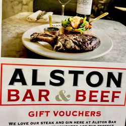 Alston Bar & Beef - High end dining in an unexpected location :-).