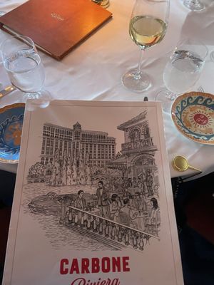 Menu photo 2 Carbone Riviera Las Vegas, NV