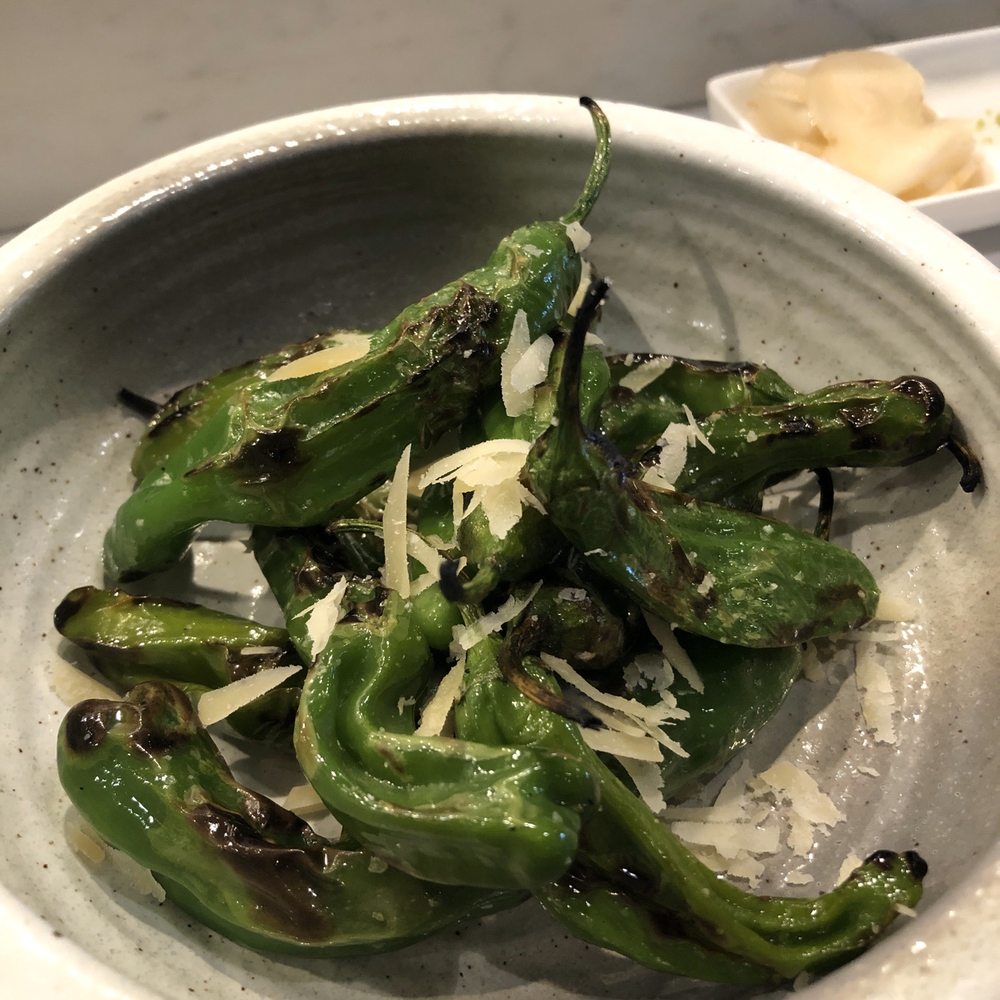 Edoko Omakase - Shishito pepper - Sushi Bars Near Me - Irving, Texas Edoko Omakase - Shishito pepper - Sushi Bars Near Me - Irving, Texas